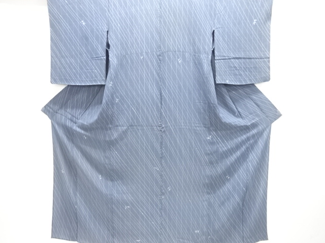 JAPANESE KIMONO / ANTIQUE KIMONO / SILK / KINSHA / LINE DRAWING